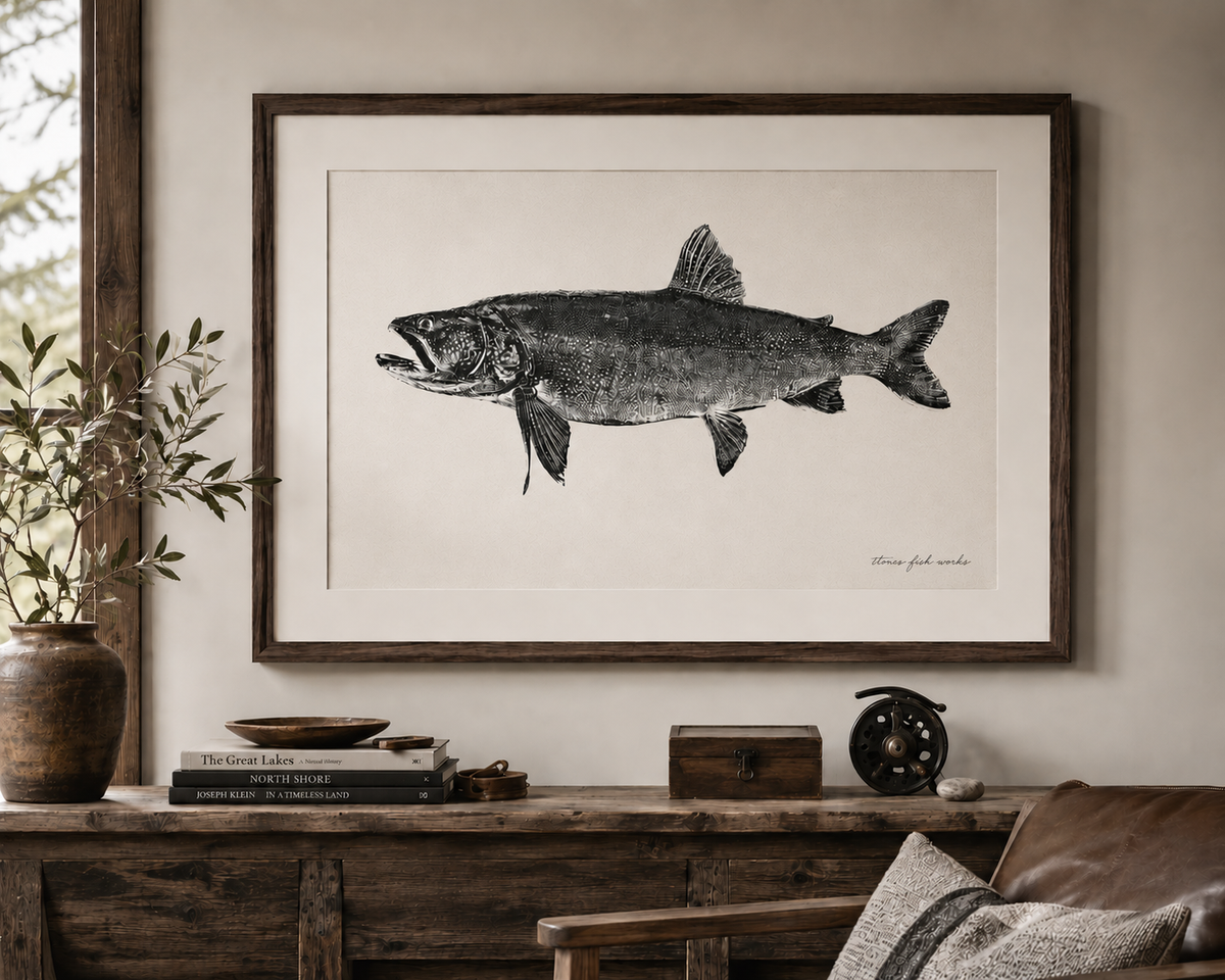 CUSTOM FISH PRINT