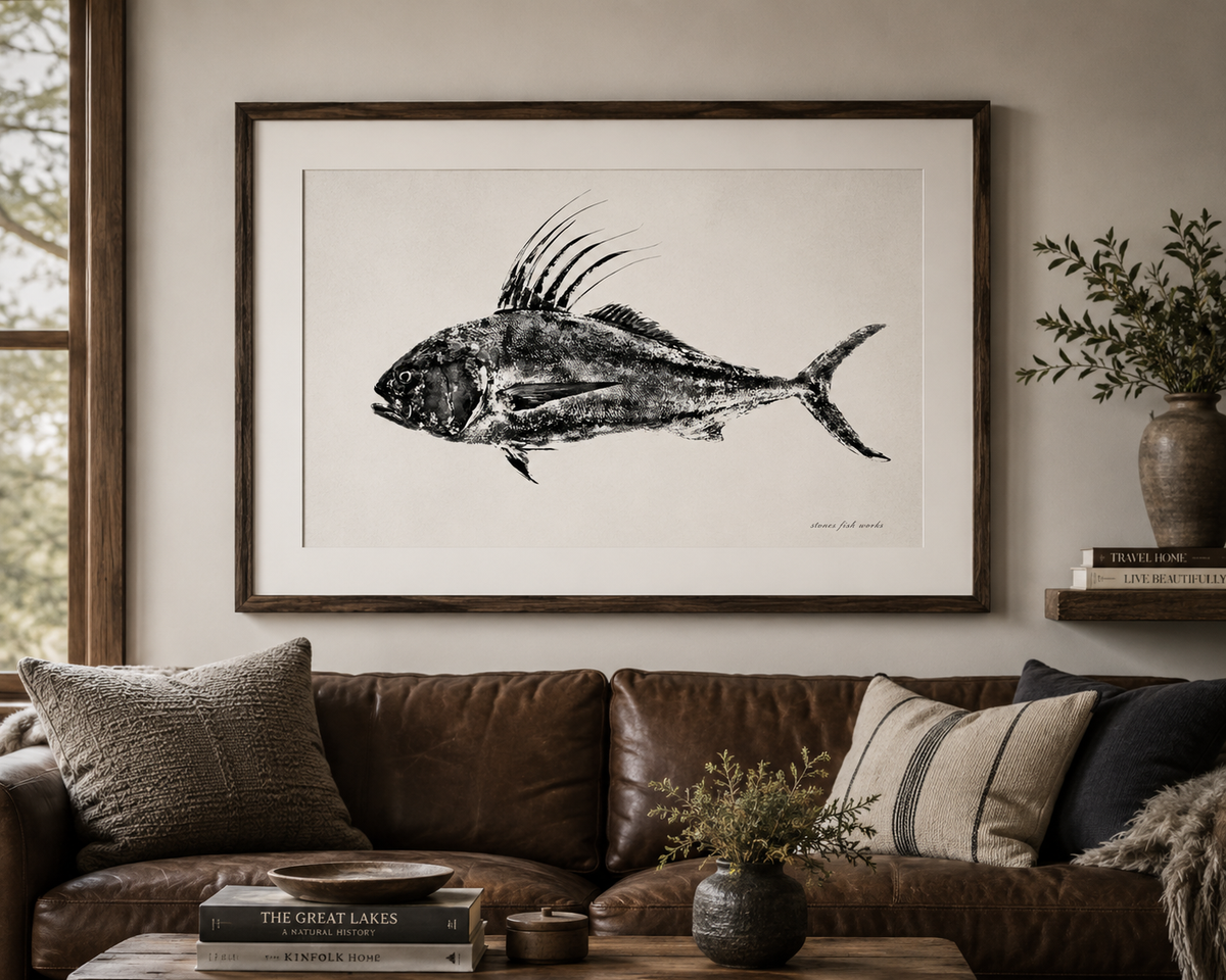 CUSTOM FISH PRINT