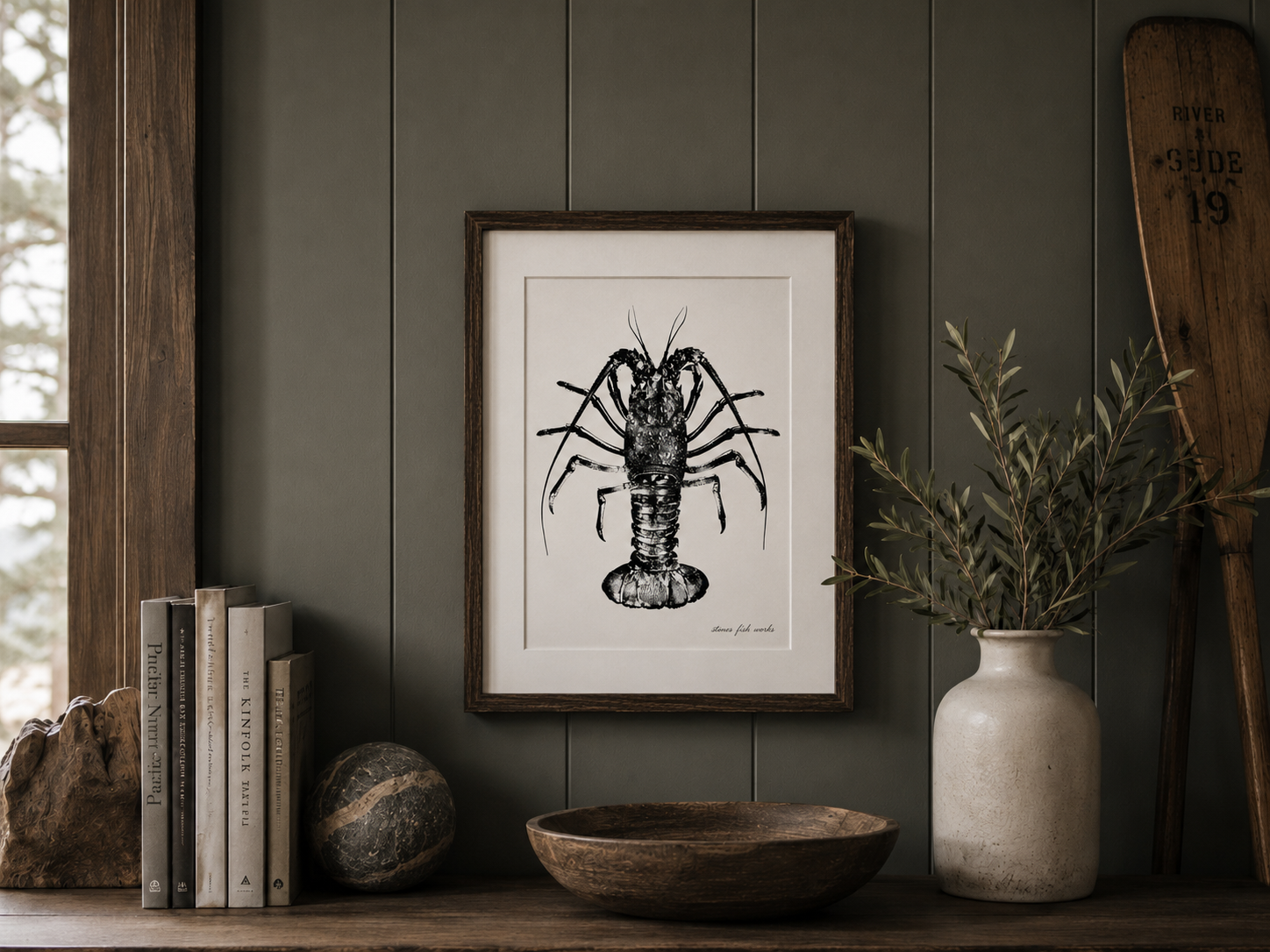 CUSTOM FISH PRINT