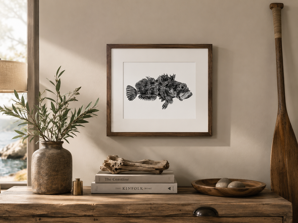 CUSTOM FISH PRINT