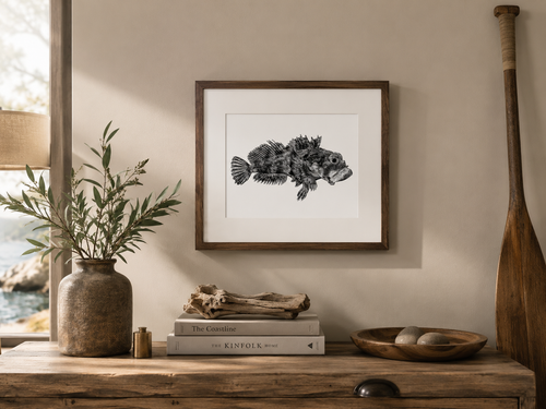 CUSTOM FISH PRINT