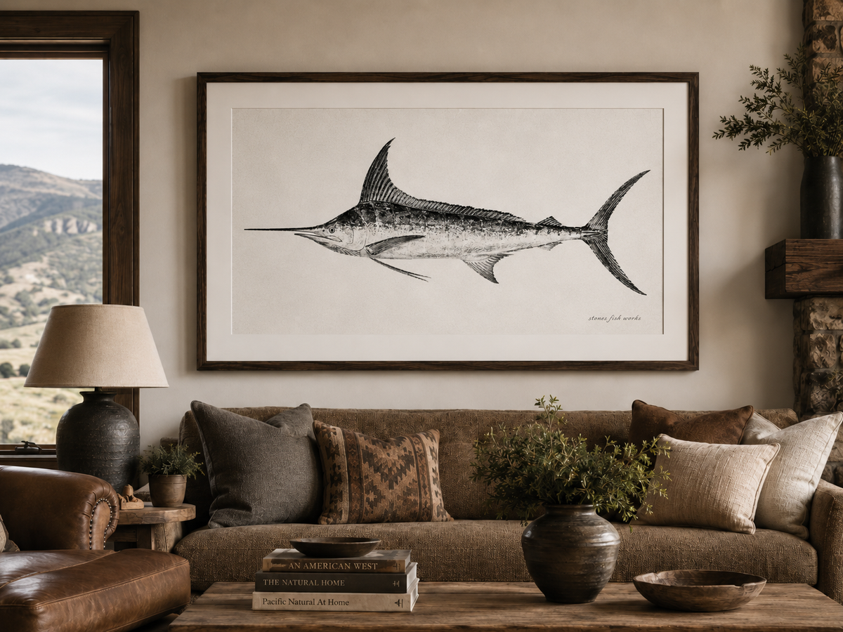 CUSTOM FISH PRINT
